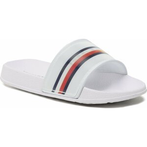 Nazouváky Tommy Hilfiger Reflective Pool Slide T3B0-32931-1172 M White 100