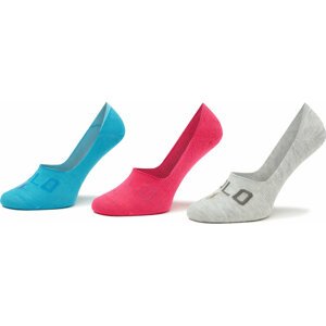 Sada 3 párů dámských ponožek Polo Ralph Lauren 455908157001 Multi