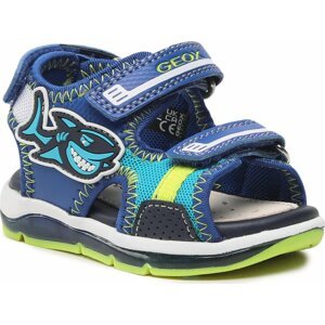 Sandály Geox B Sandal Todo Boy B250GA0CE14CK43S Royal/Lime Green