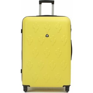 Velký tvrdý kufr Semi Line T5565-6 Žlutá