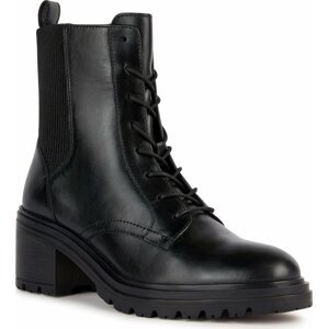 Polokozačky Geox D Damiana D36QCD 00043 C9999 Black