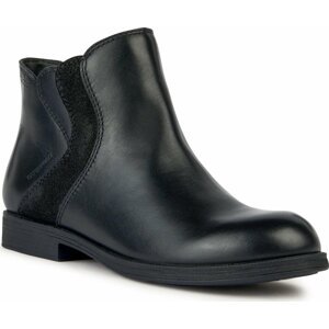 Kotníková obuv Geox J Agata Girl Wpf J36HZA 04377 C9999 S Black