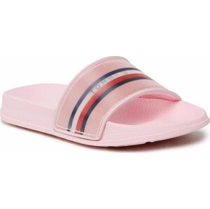 Nazouváky Tommy Hilfiger Reflective Pool Slide T3A0-32803-1172 M Pink 302