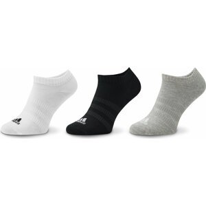 Sada 3 párů nízkých ponožek unisex adidas T Spw Low IC1337 Barevná