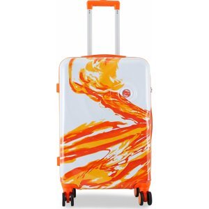 Střední Tvrdý kufr Semi Line T5655-2 Oranžová