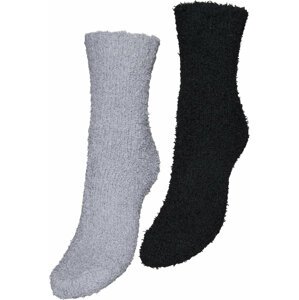 Sada 2 párů dámských vysokých ponožek Vero Moda 10303981 Black 4422823