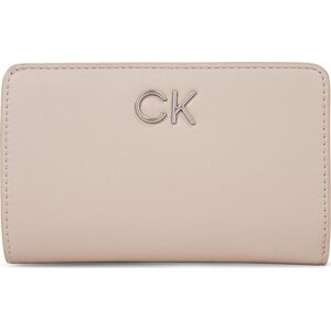 Dámská peněženka Calvin Klein Re-Lock Bifold French Wallet K60K608992 Shadow Gray PE1