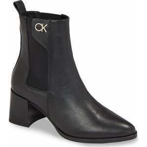 Polokozačky Calvin Klein Almond Chelsea Boot W/Hw 55 HW0HW01814 Ck Black BEH