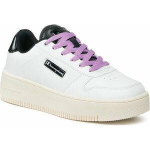 Sneakersy Champion Low Cut Shoe Rebound Plat Metal S11608-WW003 Wht/Nbk/Pink