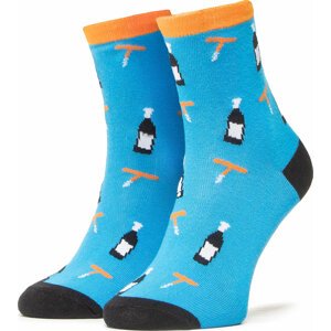Klasické ponožky Unisex Dots Socks DTS-SX-498-N Modrá