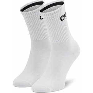 Dámské klasické ponožky Calvin Klein 701218784 White 002