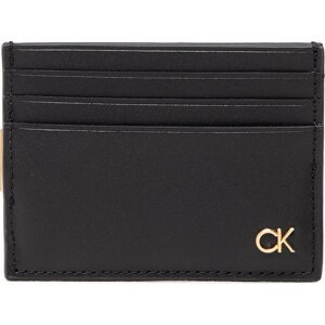 Pouzdro na kreditní karty Calvin Klein Ck Icon Cc Holder W/Clip K50K509625 BLK