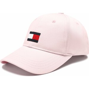Kšiltovka Tommy Hilfiger Big Flag AU0AU01668 Růžová