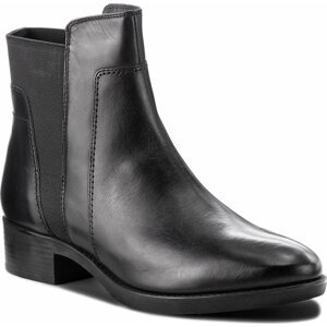 Polokozačky Geox D Felicity F D84G1F 00043 C9999 Black