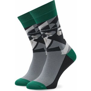 Klasické ponožky Unisex Stereo Socks Go Vegan Šedá