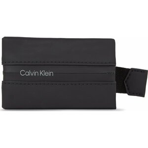 Pouzdro na kreditní karty Calvin Klein Rubberized Slide Ccholder K50K510923 Ck Black BAX