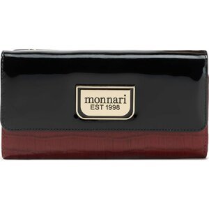 Velká dámská peněženka Monnari PUR0210-M05 Black With Red