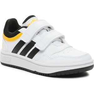Boty adidas Hoops Lifestyle IF5316 White/Black/Yellow