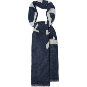 Šál Tommy Hilfiger New Prep AM0AM10546 Tmavomodrá
