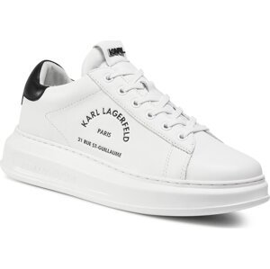Sneakersy KARL LAGERFELD KL52538 White Lthr