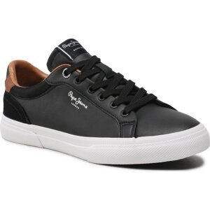 Sneakersy Pepe Jeans Kenton Court PMS30839 Bllack 999