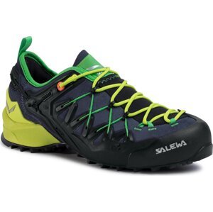 Trekingová obuv Salewa Ms Wildfire Edge 61346-3840 Ombre Blue/Fluo Yellow