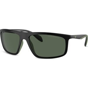 Sluneční brýle Emporio Armani 0EA4212U Matte Black/Rubber Green 500171