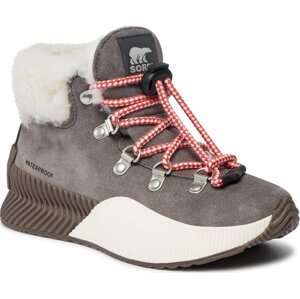Sněhule Sorel Youth Out N About™ Conquest Wp NY4566-052 Quarry/Gum 15