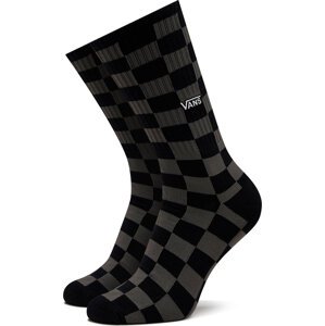 Klasické ponožky Unisex Vans Checkerboard Crew VN0A3H3NBA5 r.38,5/42 Black/Charco