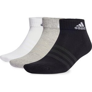Nízké ponožky Unisex adidas Cushioned Sportswear Ankle Socks 6 Pairs IC1292 medium grey heather/white/black