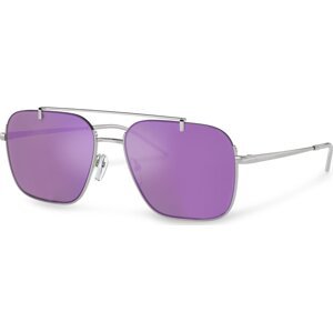 Sluneční brýle Emporio Armani 0EA2150 Stříbrná