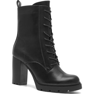 Polokozačky Clara Barson KLARISSA WS5881-10 Černá
