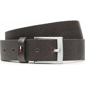 Pánský pásek Tommy Hilfiger Adan 3.5 Texture AM0AM10845 Hnědá