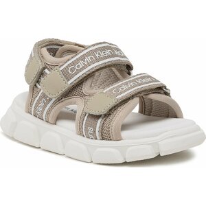 Sandály Calvin Klein Jeans Velcro Sandal V1B2-80610-0211 S Beige 500