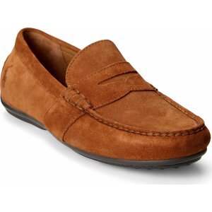 Mokasíny Polo Ralph Lauren Reynold 803893741003 Hnědá