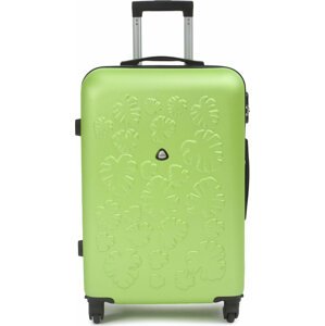 Střední Tvrdý kufr Semi Line T5568-4 Zelená