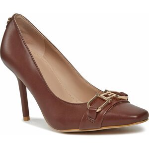 Lodičky Guess Elouisa FL8ELU LEA08 COGNA