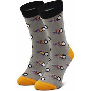 Klasické ponožky Unisex Dots Socks DTS-SX-454-S Šedá
