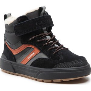 Kotníková obuv Geox J Weemble B. B Abx A J26HCA 0ME22 C9BN6 Black/Rust