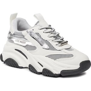 Sneakersy Steve Madden Possession-E Sneaker SM19000033-04005-04D Silver/White