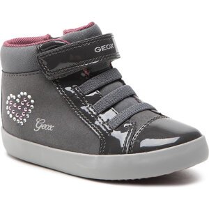 Kotníková obuv Geox B Gisli G. A B261MA 0AU02 C9002 S Dk Grey