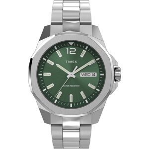 Hodinky Timex Essex Avenue TW2W13900 Green/Silver