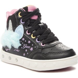 Sneakersy Geox J Skylin Girl J368WC 054AS C9240 M Black/Multicolor