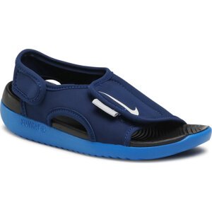 Sandály Nike Sunray Adjust 5 V2 (Gs/Ps) DB9562 401 Tmavomodrá
