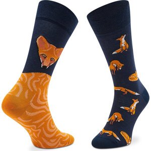 Klasické ponožky Unisex Todo Socks Magic Fox Tmavomodrá