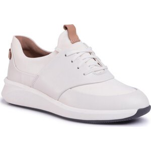 Sneakersy Clarks Un Rio Lace 261403984 White Leather