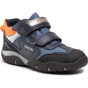 Kotníková obuv Geox J Baltic B.B Abx A J2642A 050BU C0659 D Navy/Orange