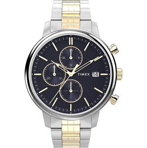 Hodinky Timex Chicago Chronograf TW2W13300 Silver/Navy