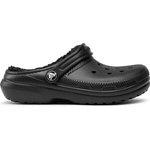 Nazouváky Crocs Classic Lined Clog K 207010 Černá
