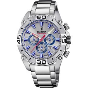 Hodinky Festina Chrono Bike '21 20543/1 Silver/Silver